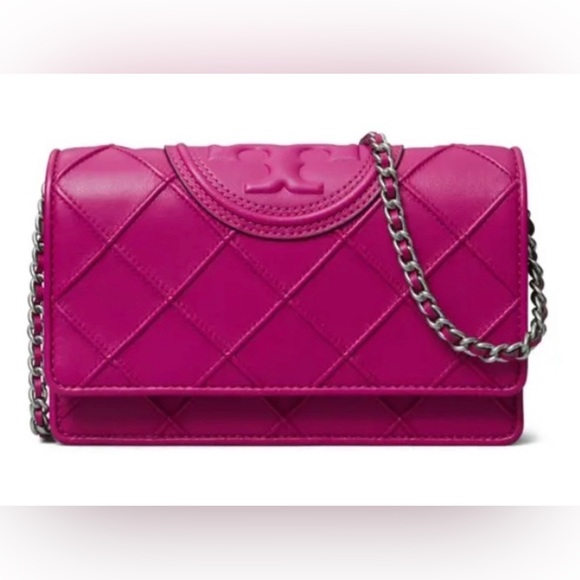 NEW Tory Burch Fleming Soft Chain Braided Crossbody Bag - Picture 13 of 14